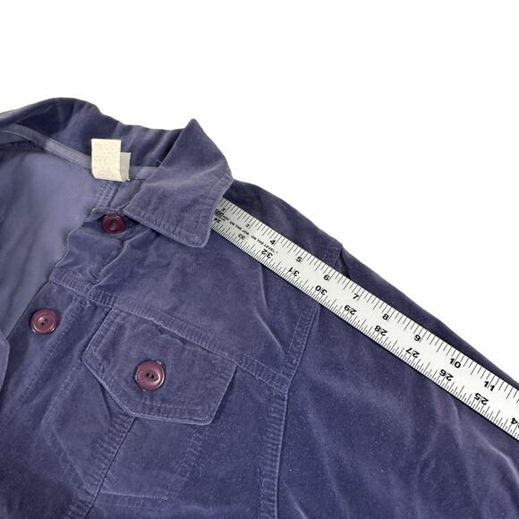 Action Gear Womens Vintage Jacket Size S Velvet Purple Pockets Made in USA 80s - Picture 4 of 9